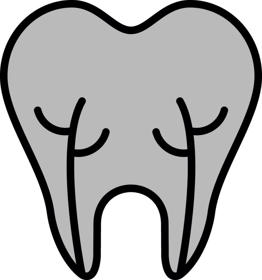 Root Canal Vector Icon Design