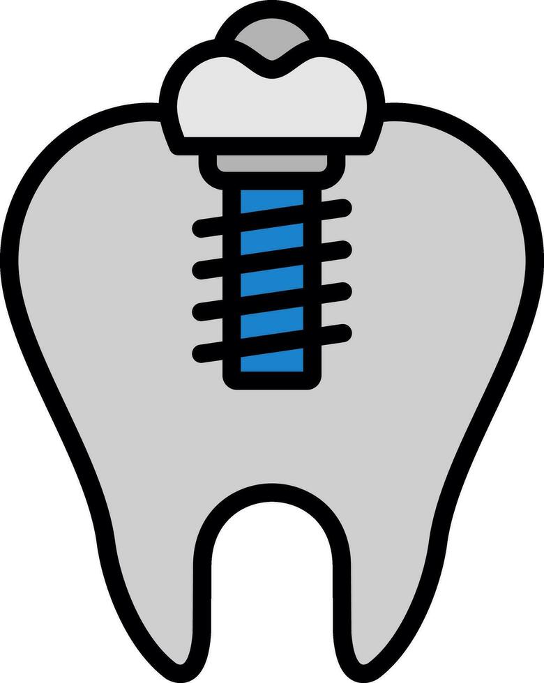 Implant Vector Icon Design