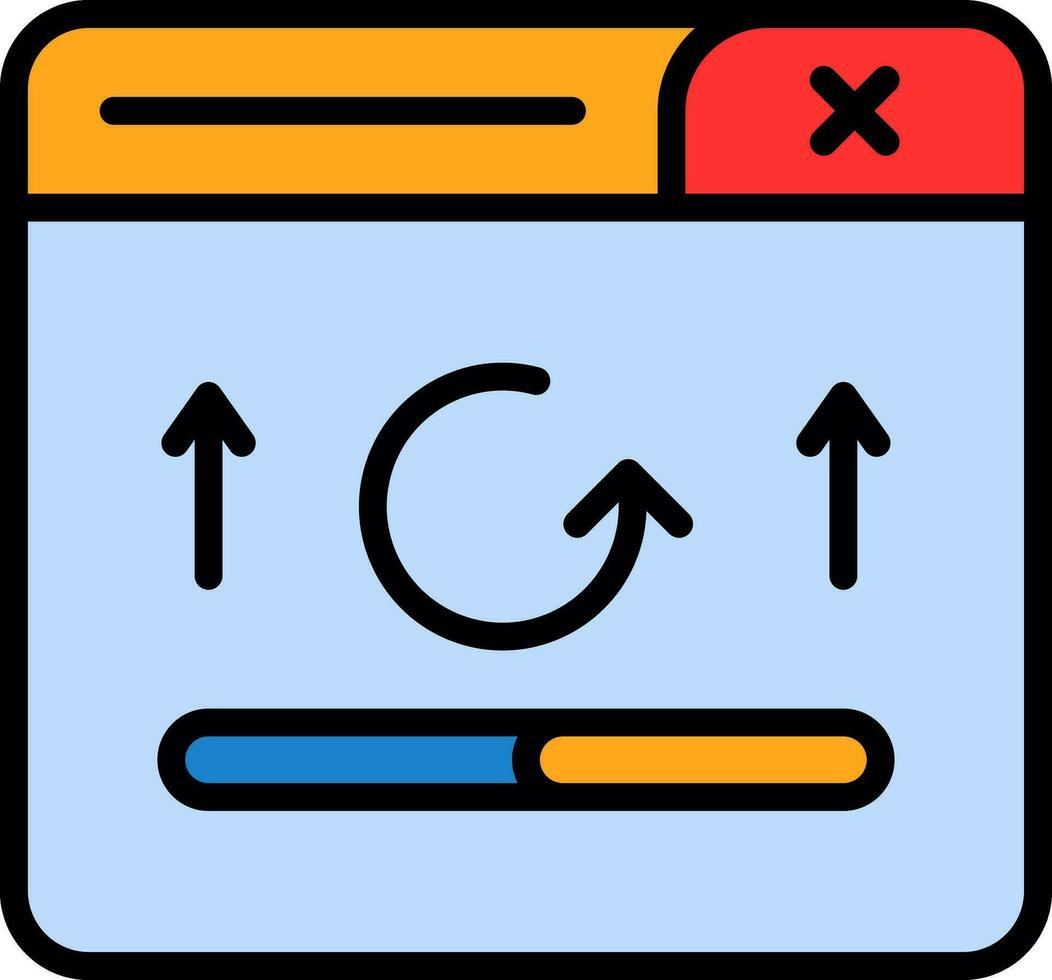 Loading Vector Icon Design