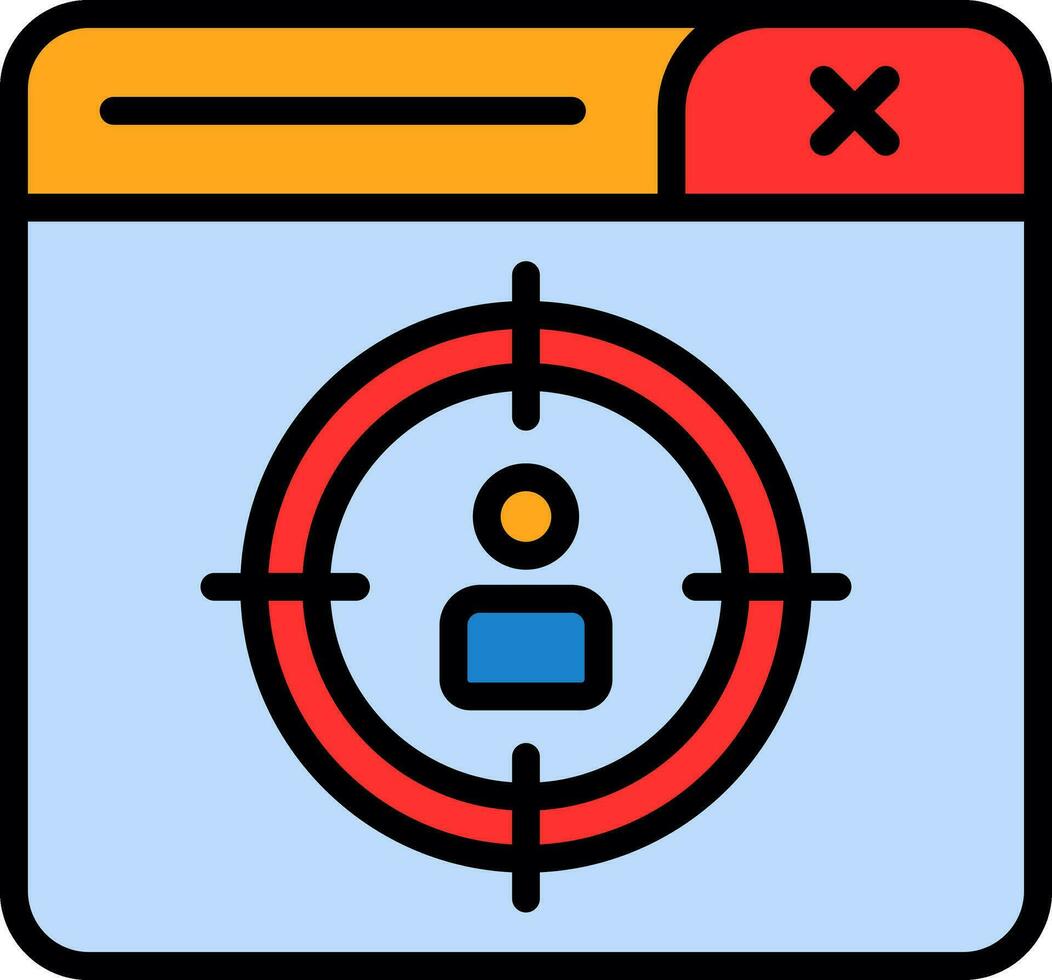 Targeting Vector Icon Design