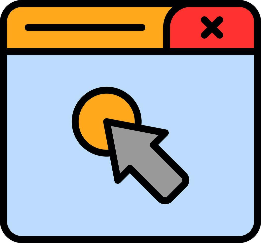 Click Vector Icon Design