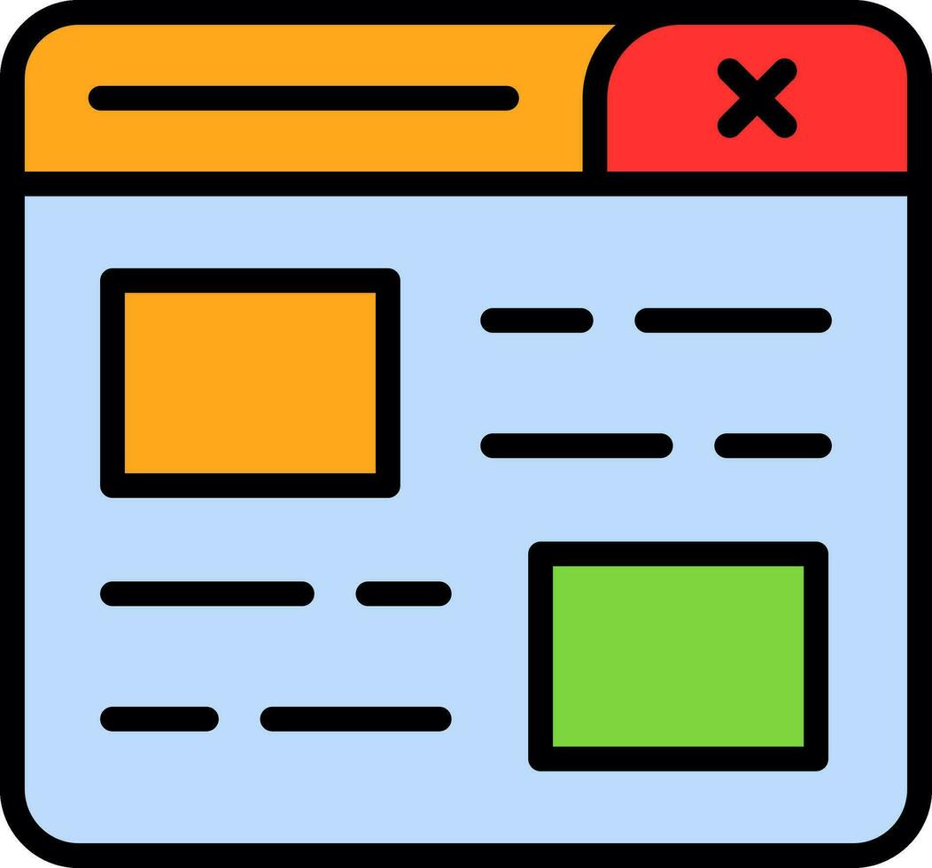 Web Site Vector Icon Design
