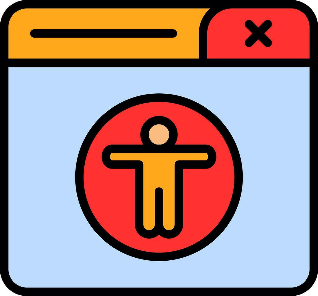 Accessability Vector Icon Design