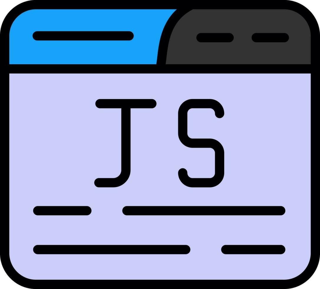 js vector icono diseño