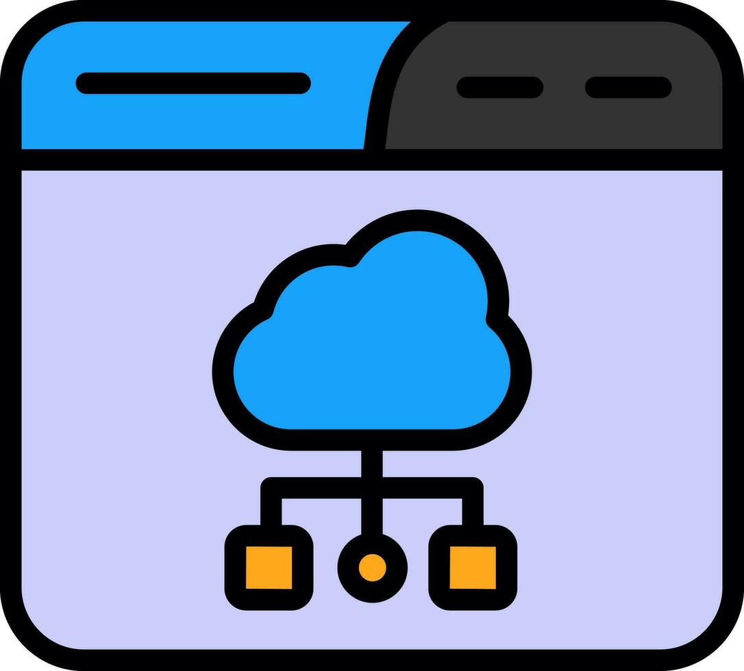 Cloud Vector Icon Design