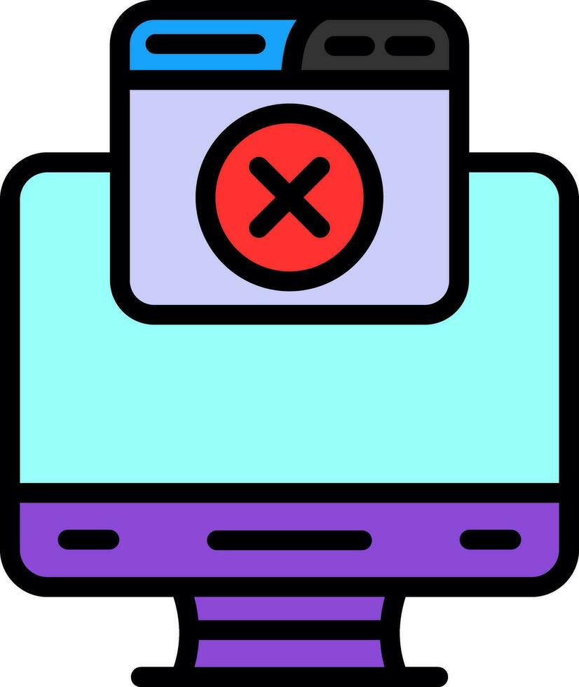 Cancel Vector Icon Design