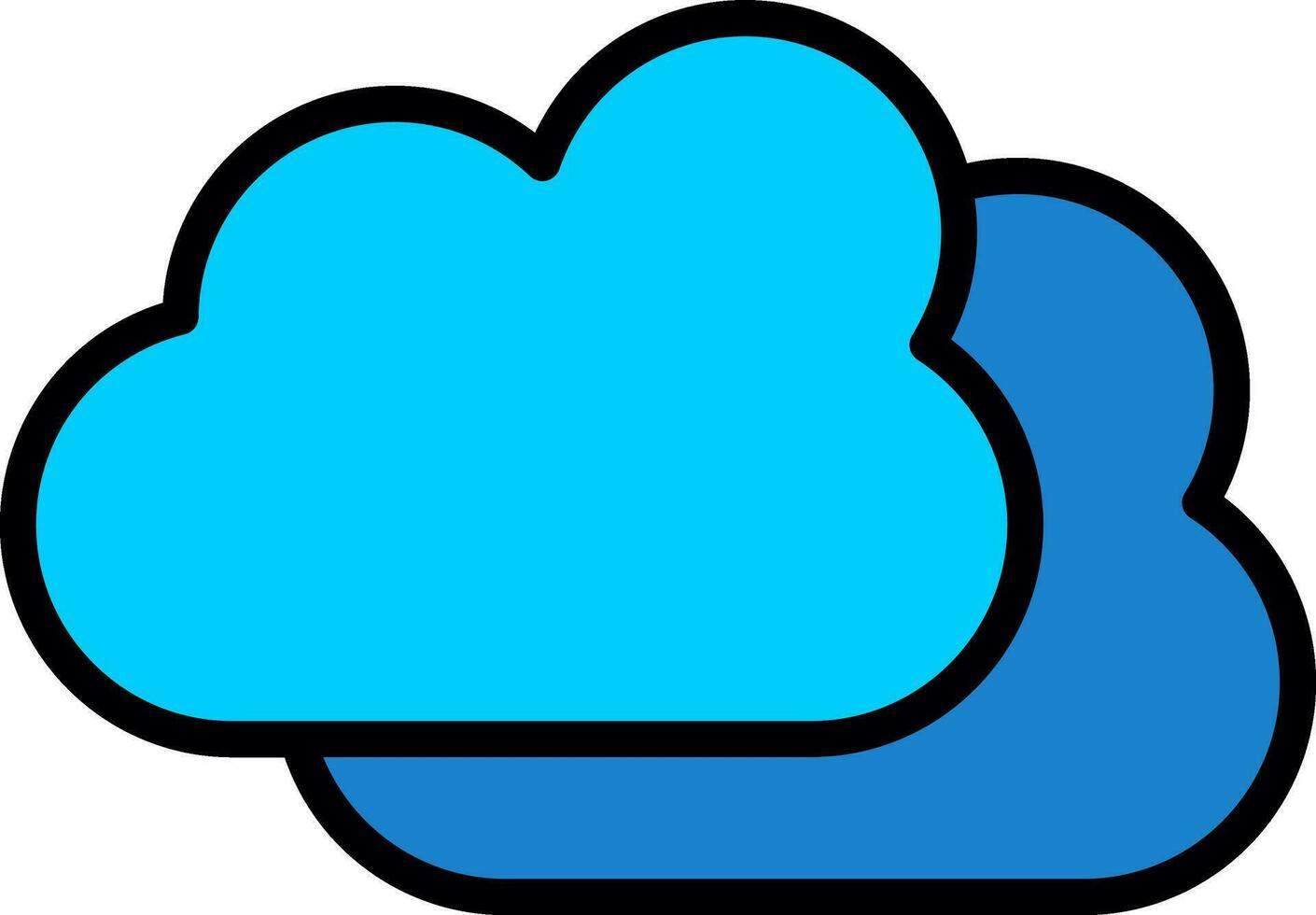 Cloud Vector Icon Design