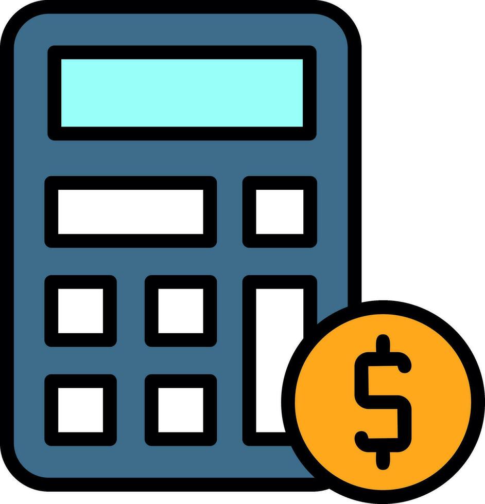 Calculator Vector Icon Design