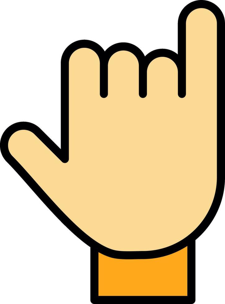 Pinky Swear Vector Icon Design