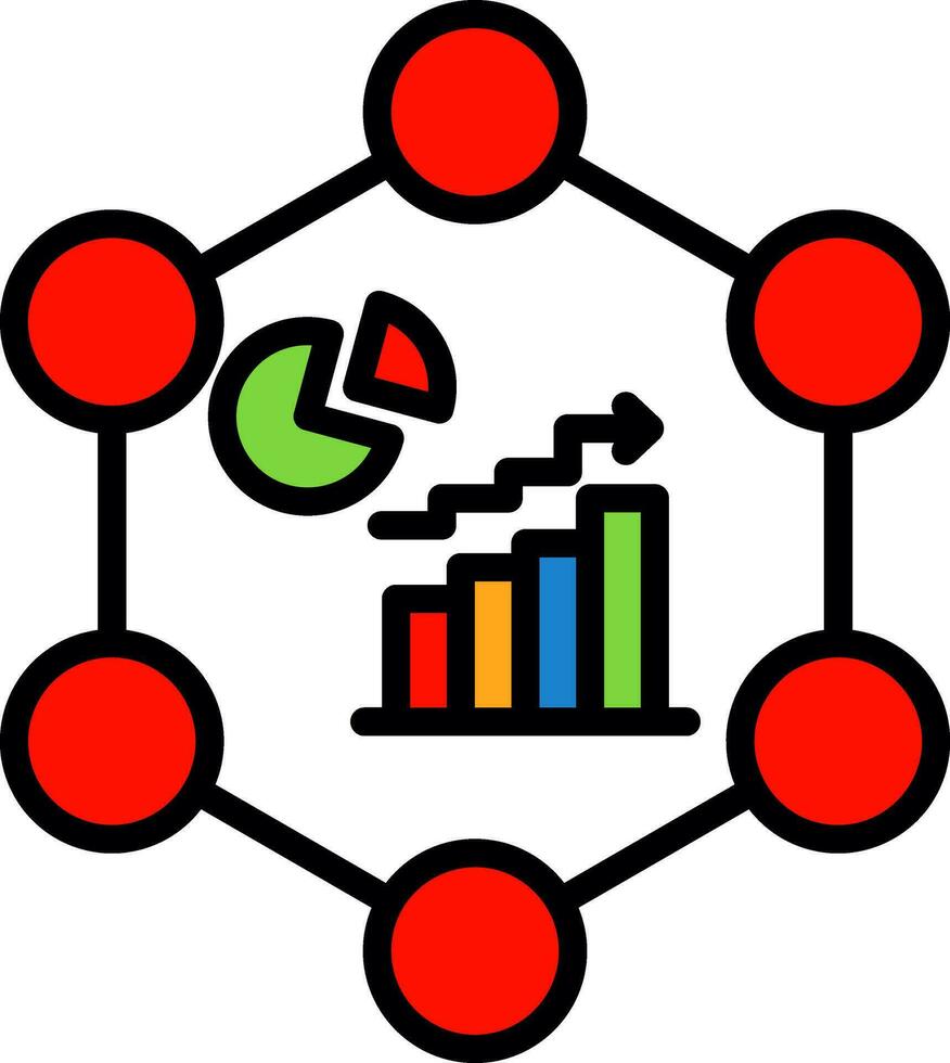 Data Analytics Vector Icon Design