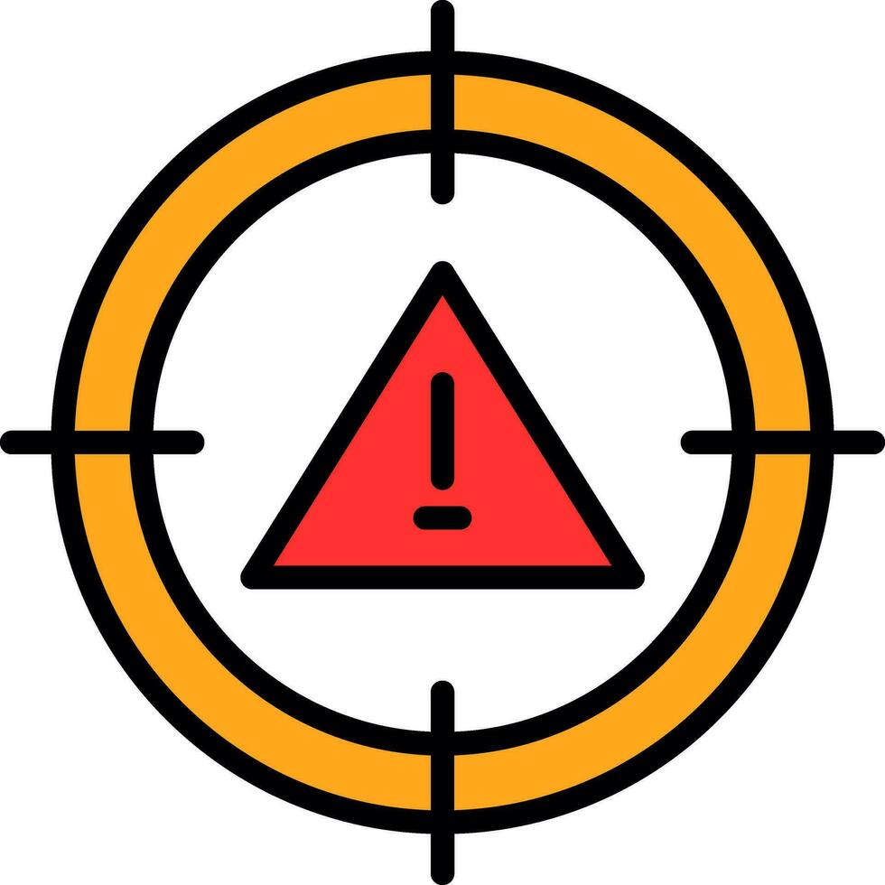 Risk Vector Icon Design