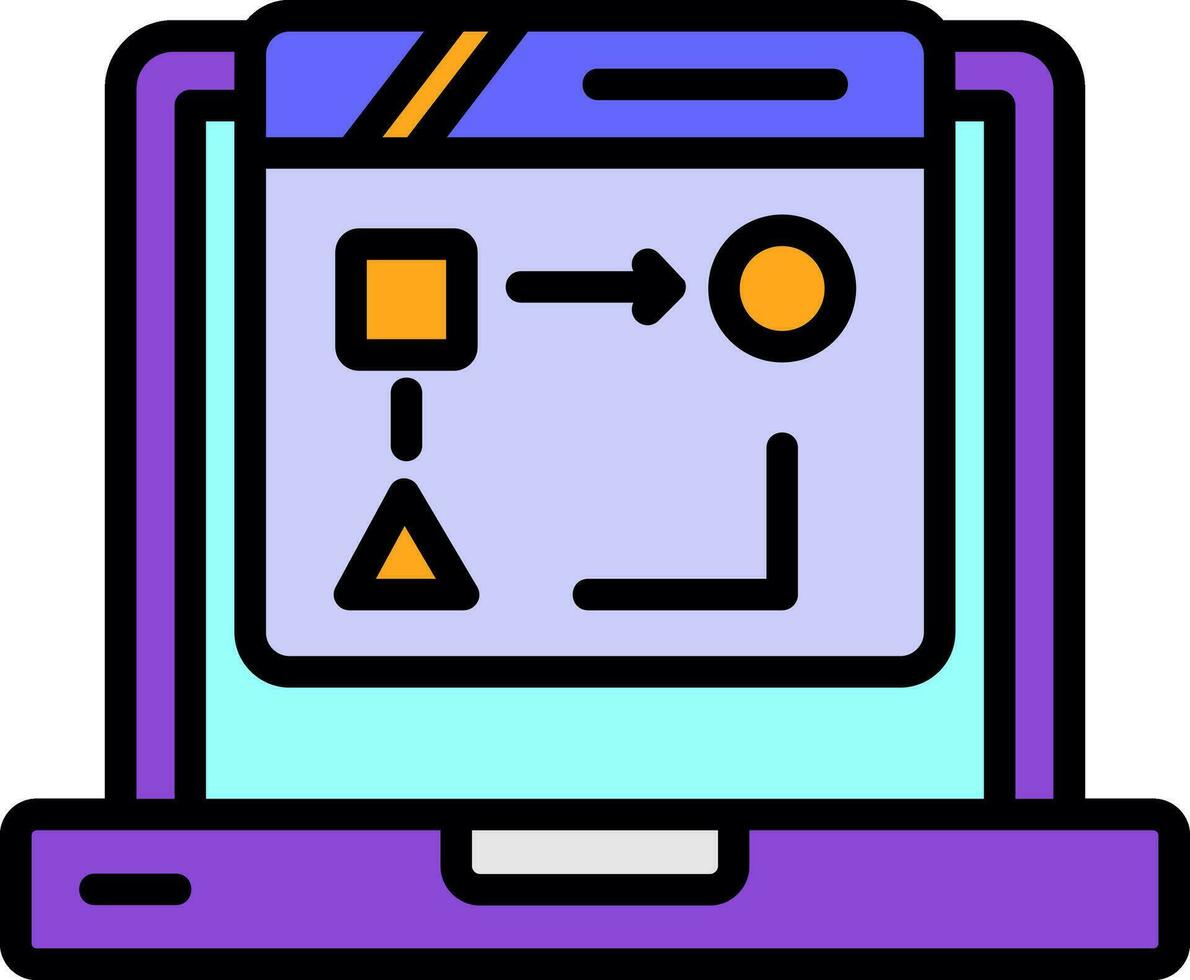 Flow Vector Icon Design