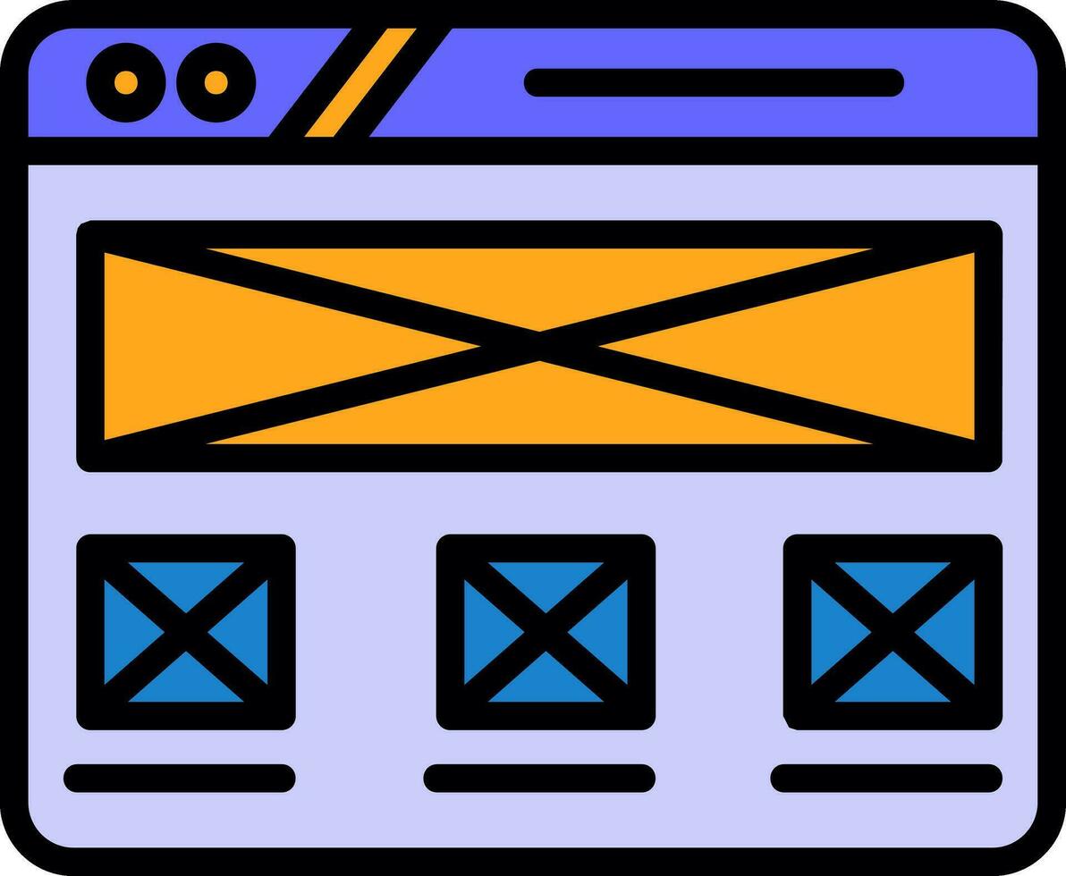 Mockup Design Vector Icon Design