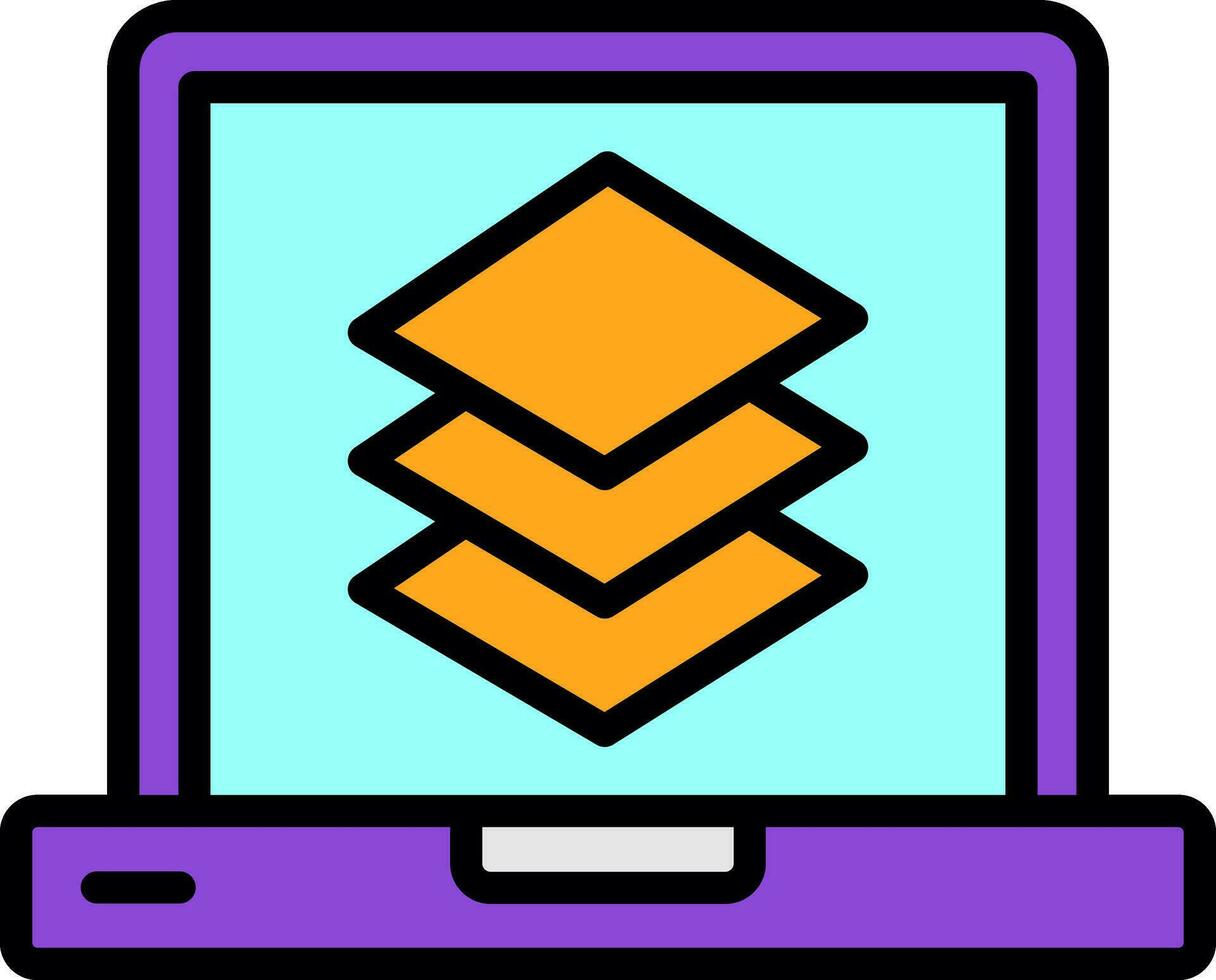 Layer Vector Icon Design