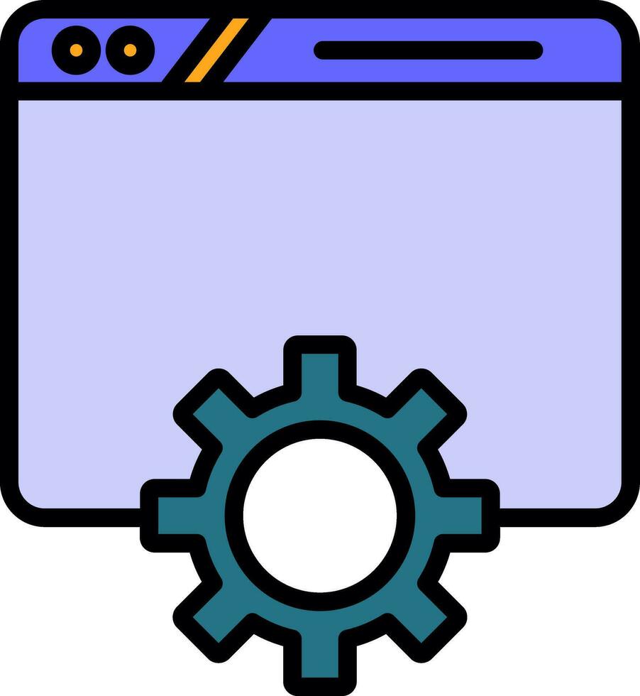 Browser Vector Icon Design