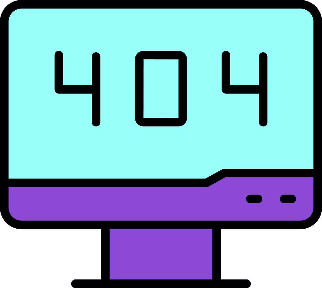 404 Vector Icon Design