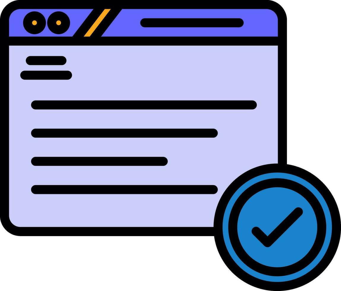 Check Vector Icon Design