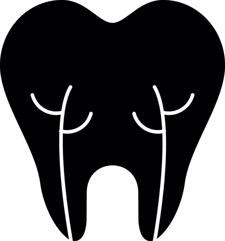 Root Canal Vector Icon Design