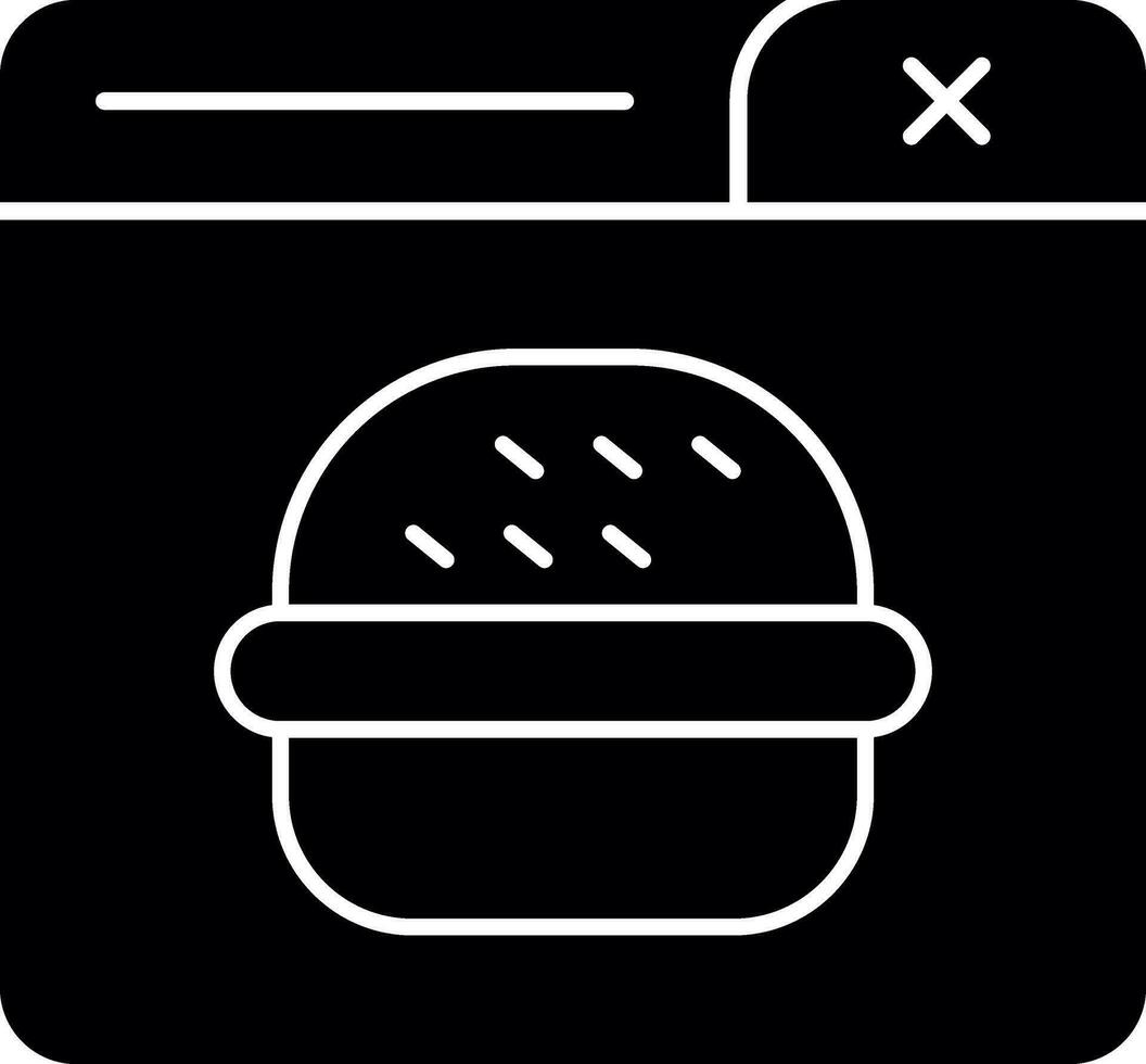 Fast Food Vector Icon Design