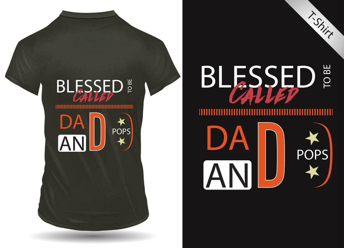 Father day T-shirt Design or Father day poster design Funny Father quotes Typography vector
