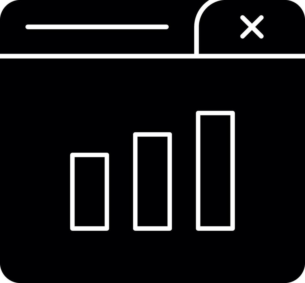 Statistics Vector Icon Design