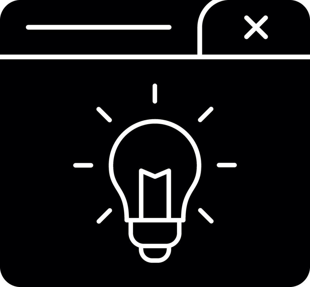 Lightbulb Vector Icon Design