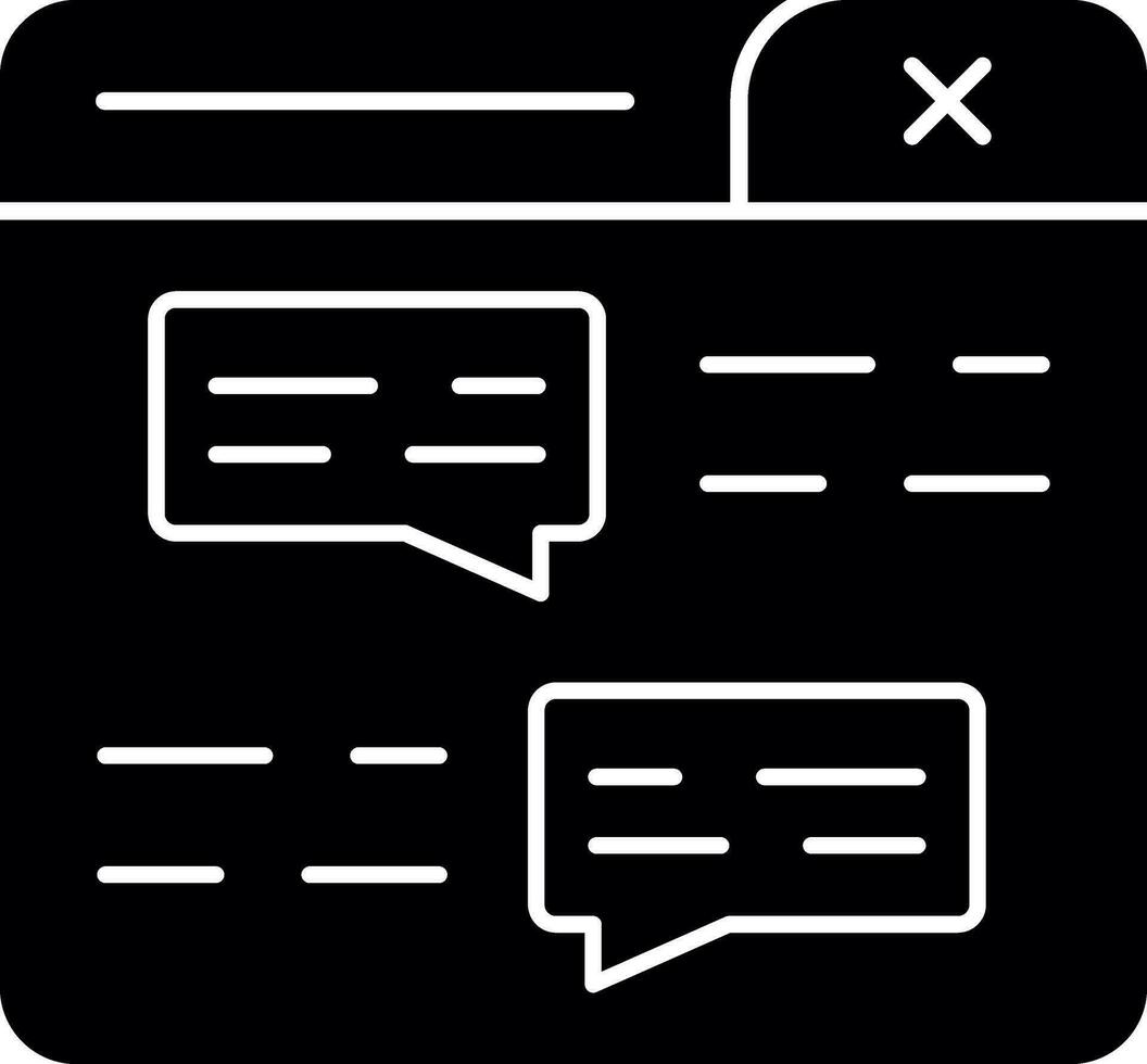 Messaging Vector Icon Design