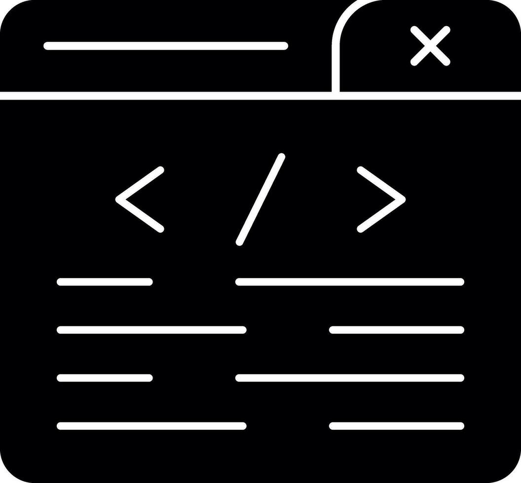 Programming Vector Icon Design