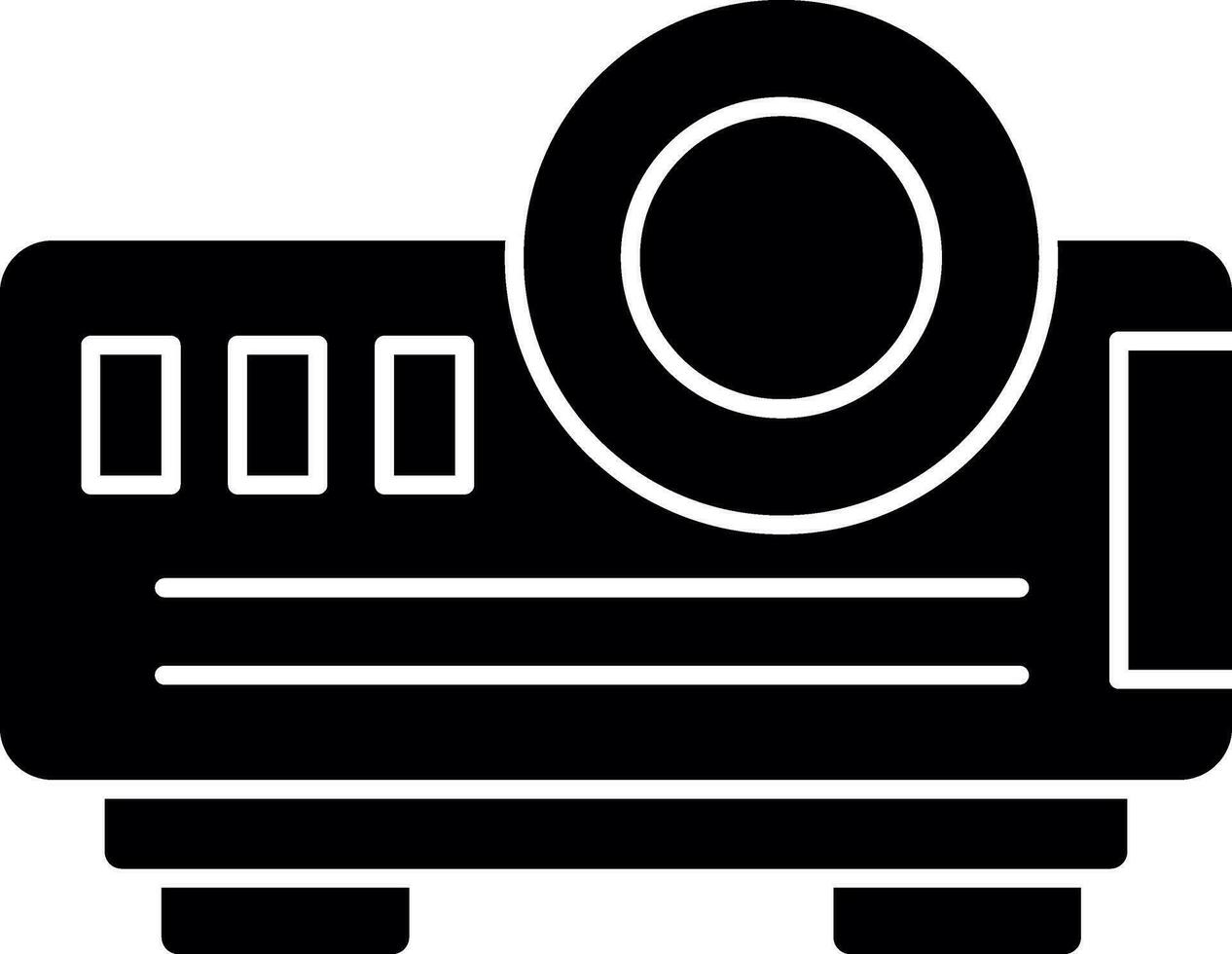 Projector Vector Icon Design