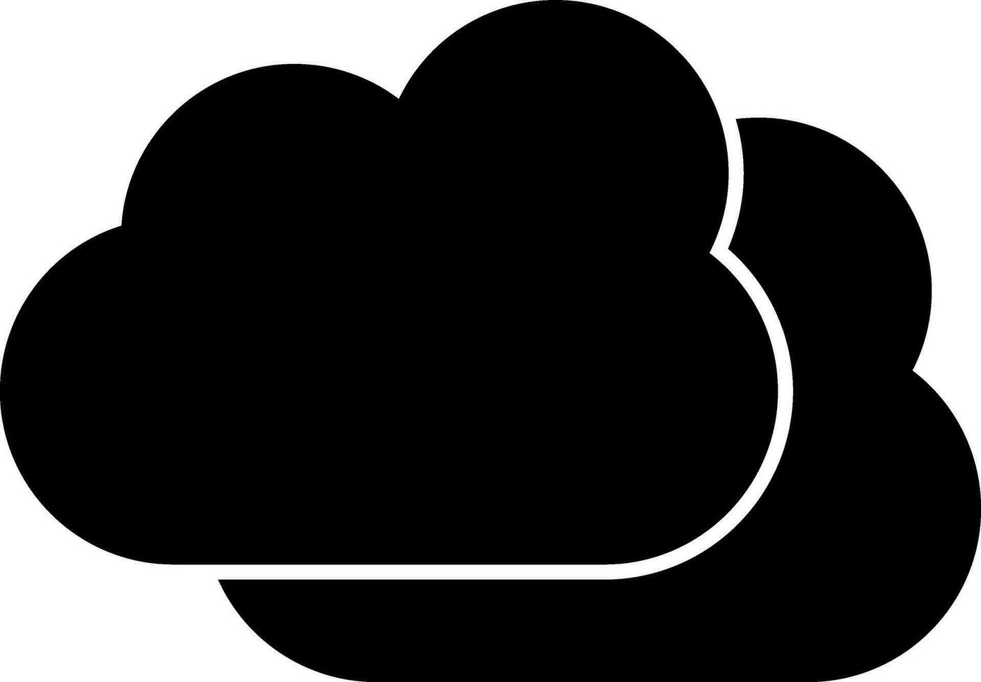Cloud Vector Icon Design