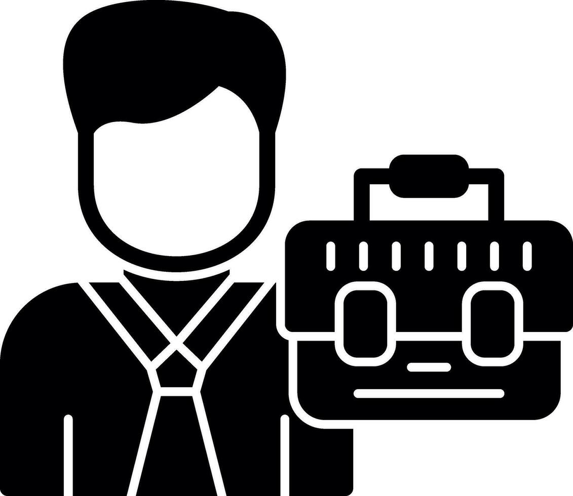 Businessman Vector Icon Design