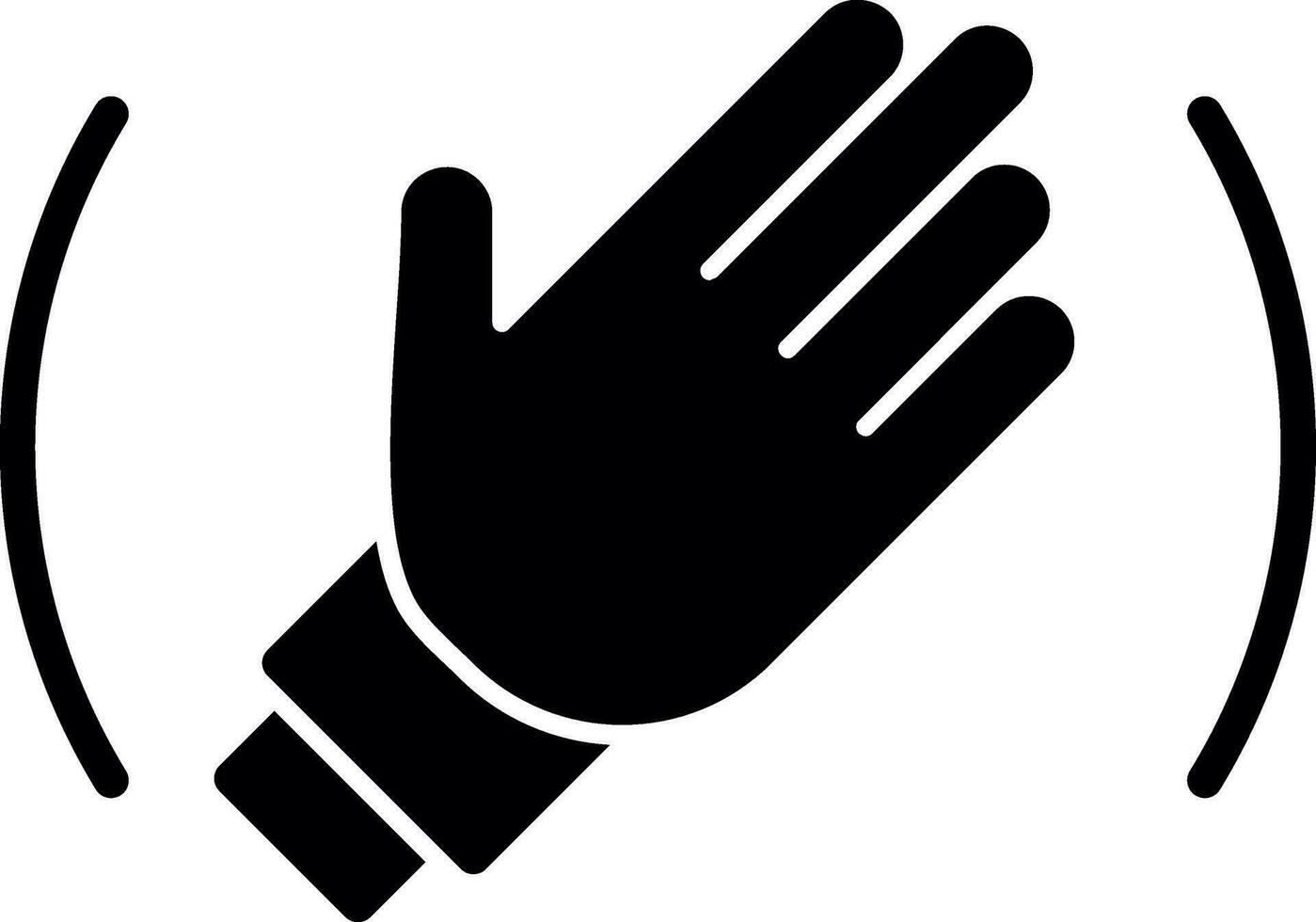 Goodbye Vector Icon Design