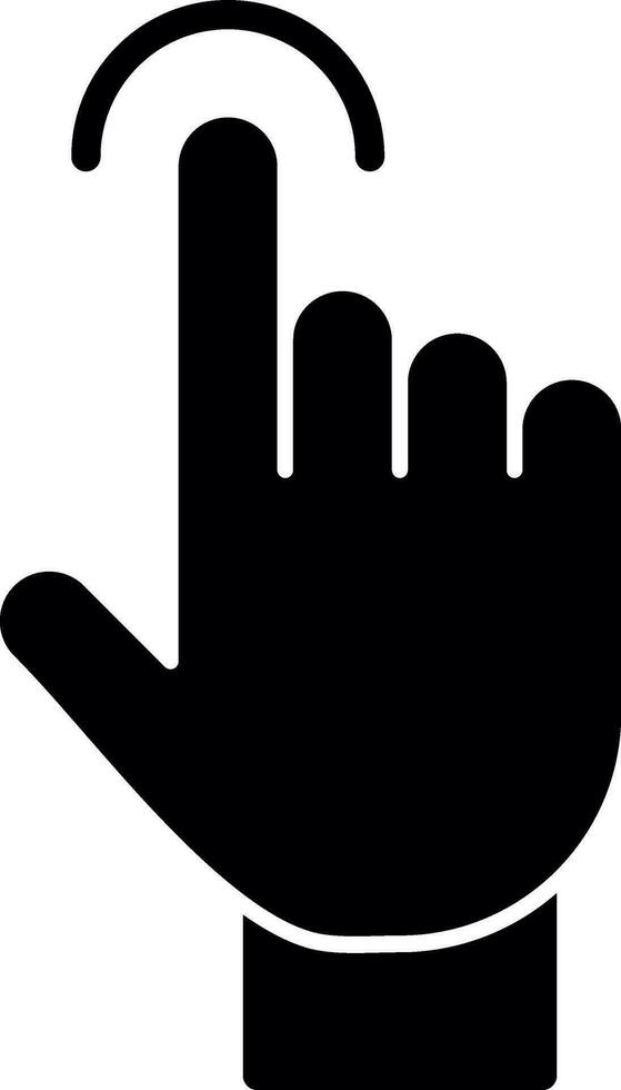 Tap Vector Icon Design