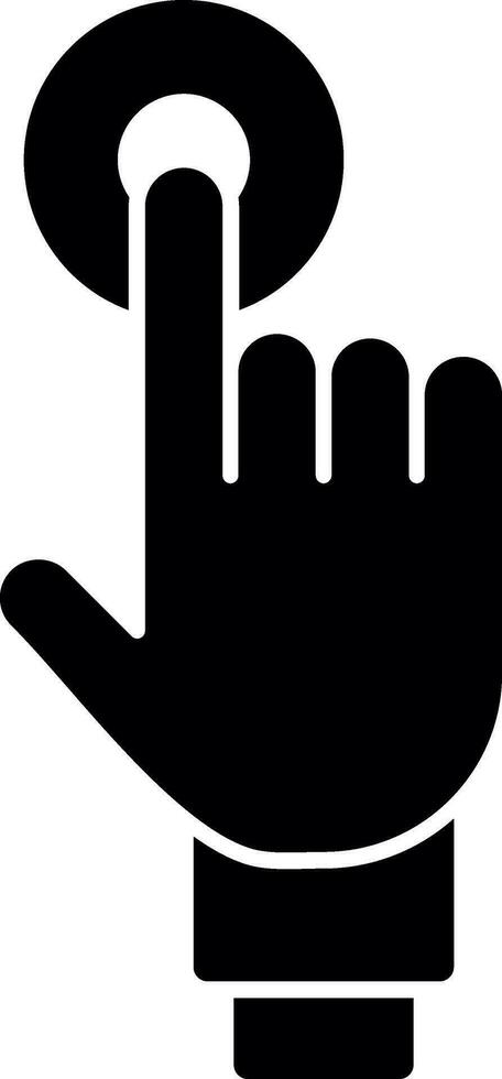 Double Tap Vector Icon Design