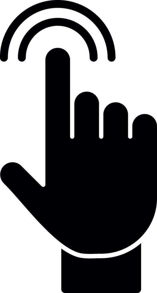 Tap Vector Icon Design