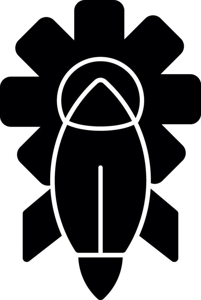 Rocket Vector Icon Design