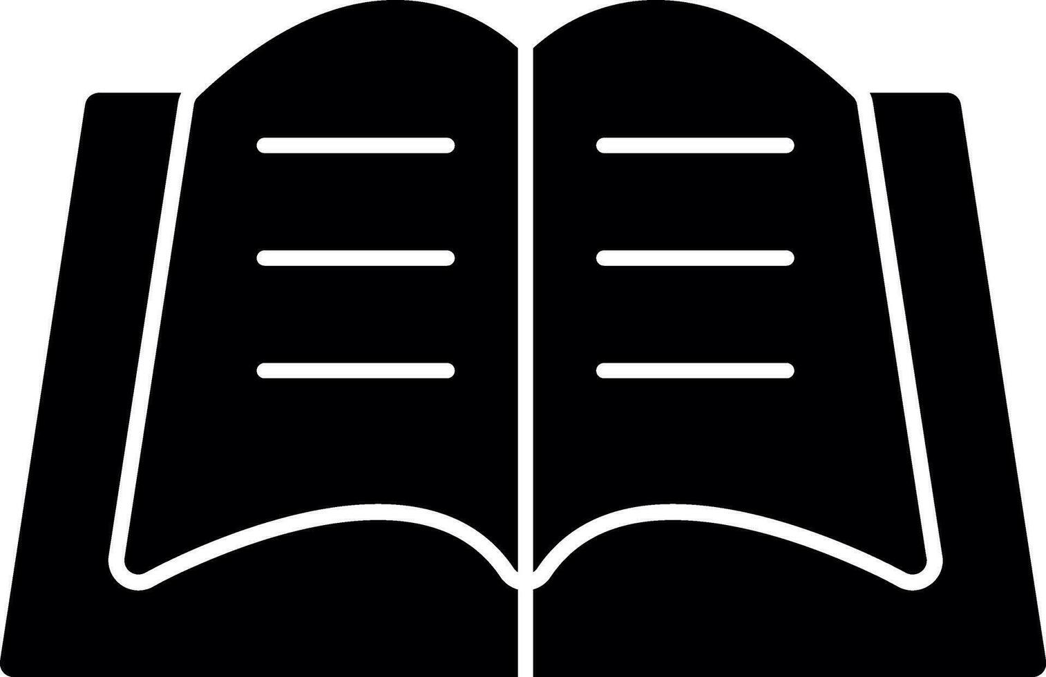 diseño de icono de vector de libro