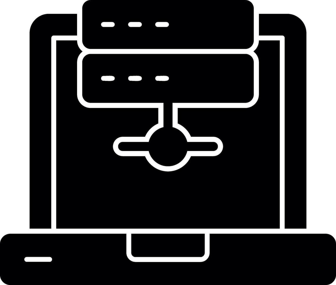 Server Vector Icon Design