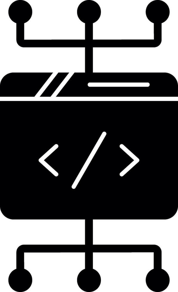 Coding Vector Icon Design