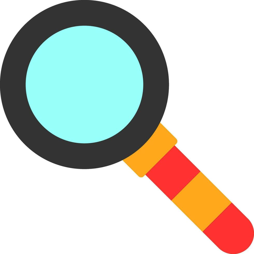 Magnifying Glass Vector Icon Design