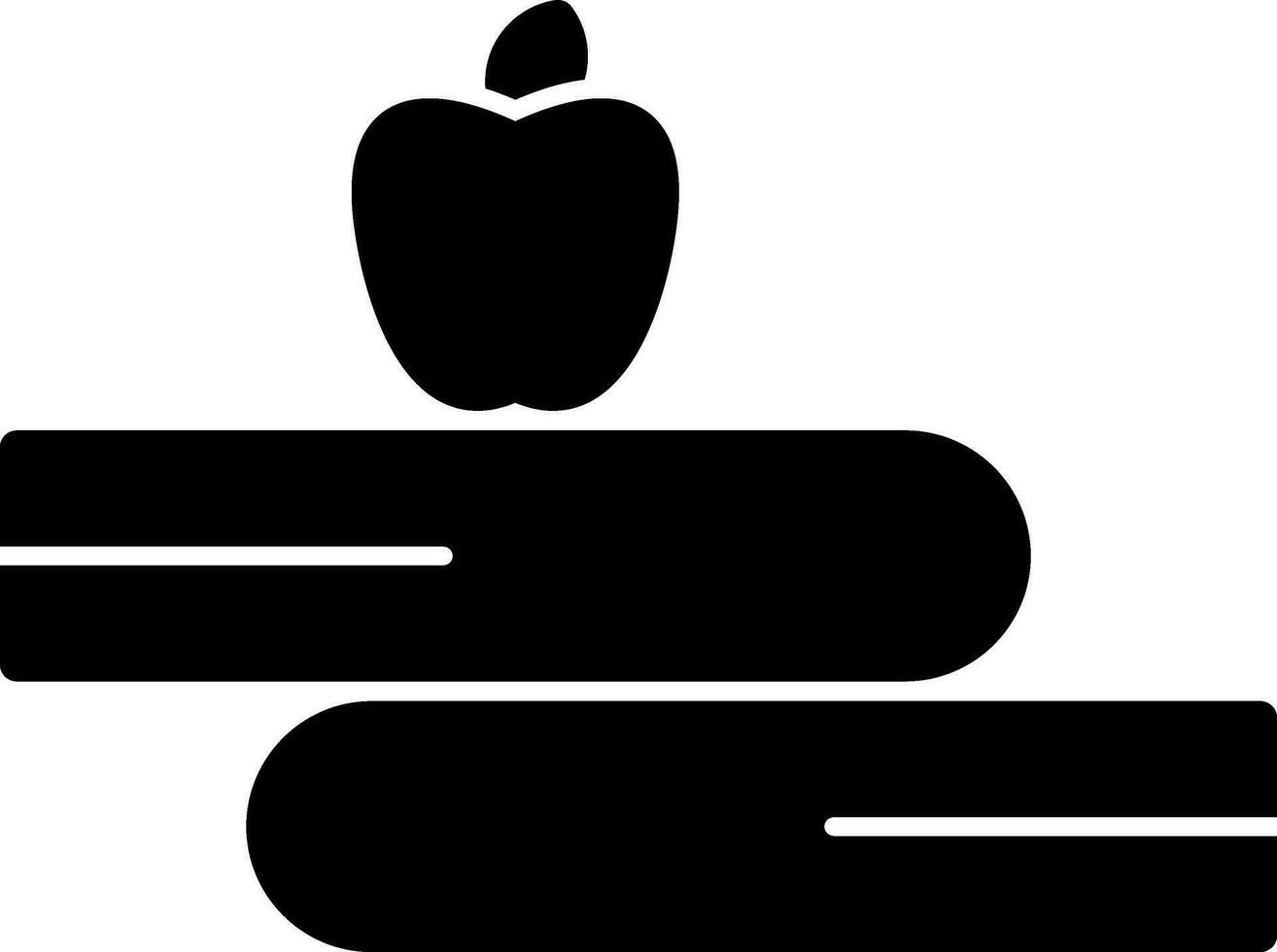 diseño de icono de vector de manzana