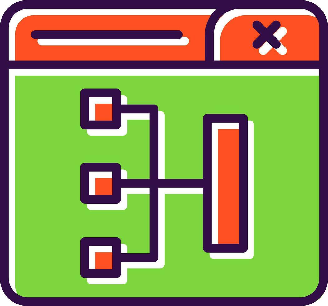 Site Map Vector Icon Design