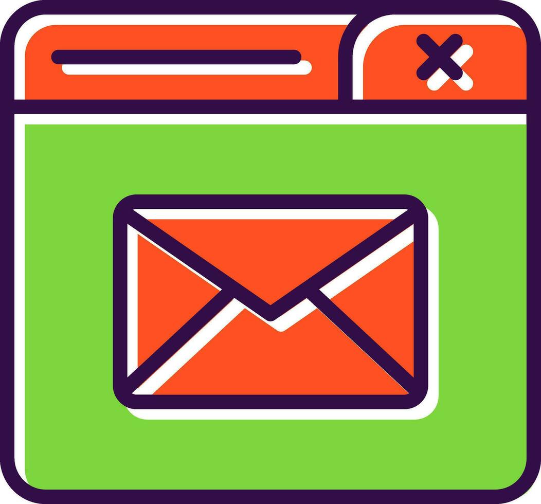 Contact Mail Vector Icon Design