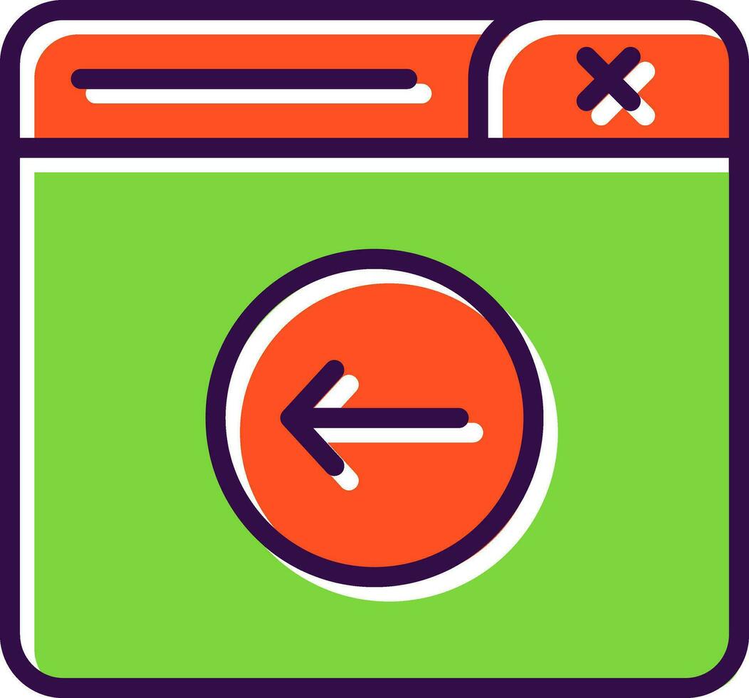 Return Vector Icon Design