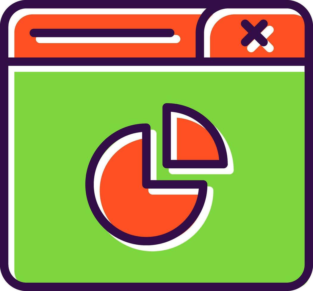 Chart Vector Icon Design
