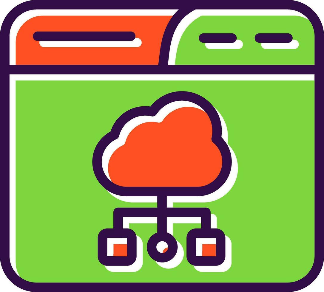 Cloud Vector Icon Design