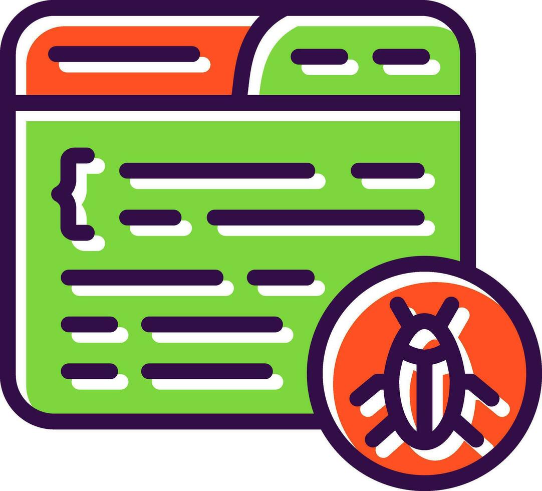 Bug Vector Icon Design
