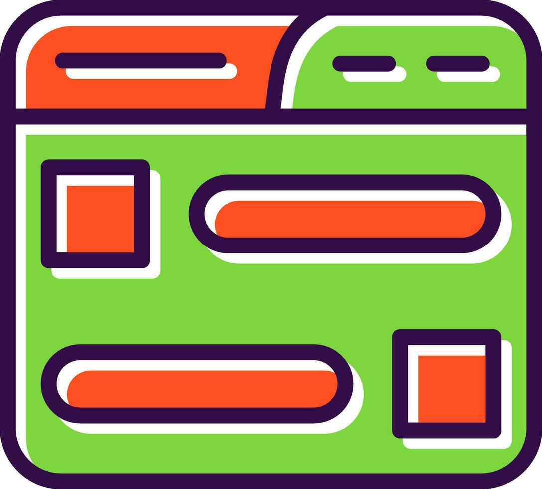 List Vector Icon Design