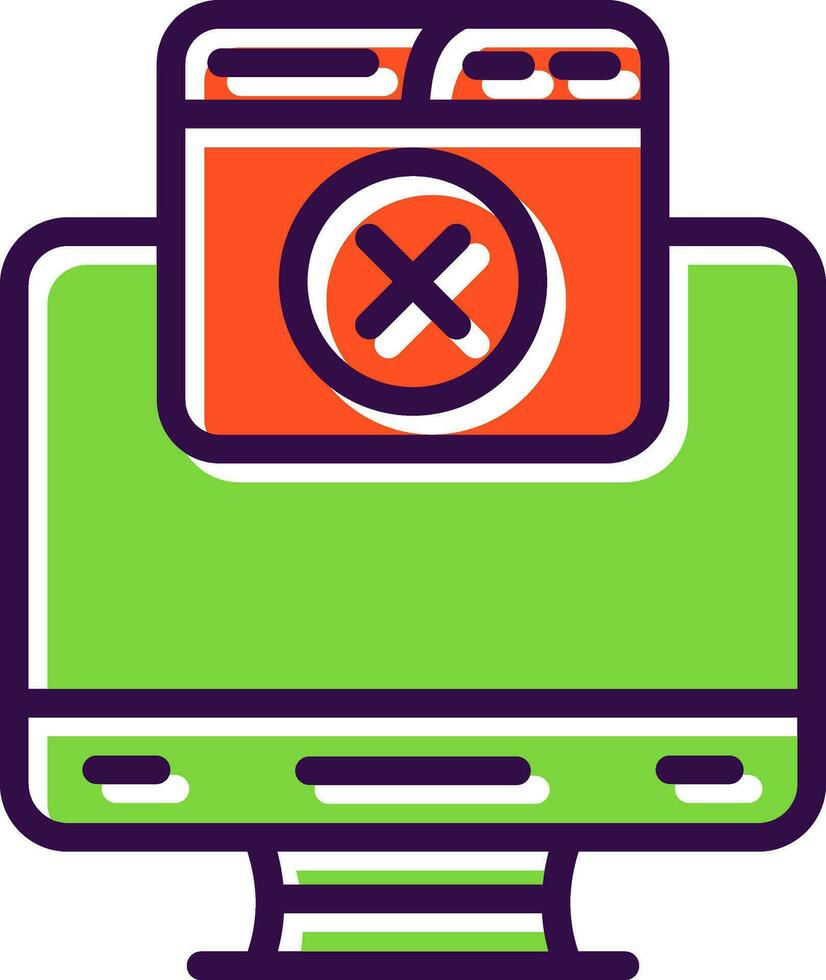 Cancel Vector Icon Design