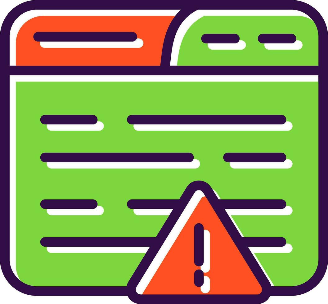 Warning Vector Icon Design